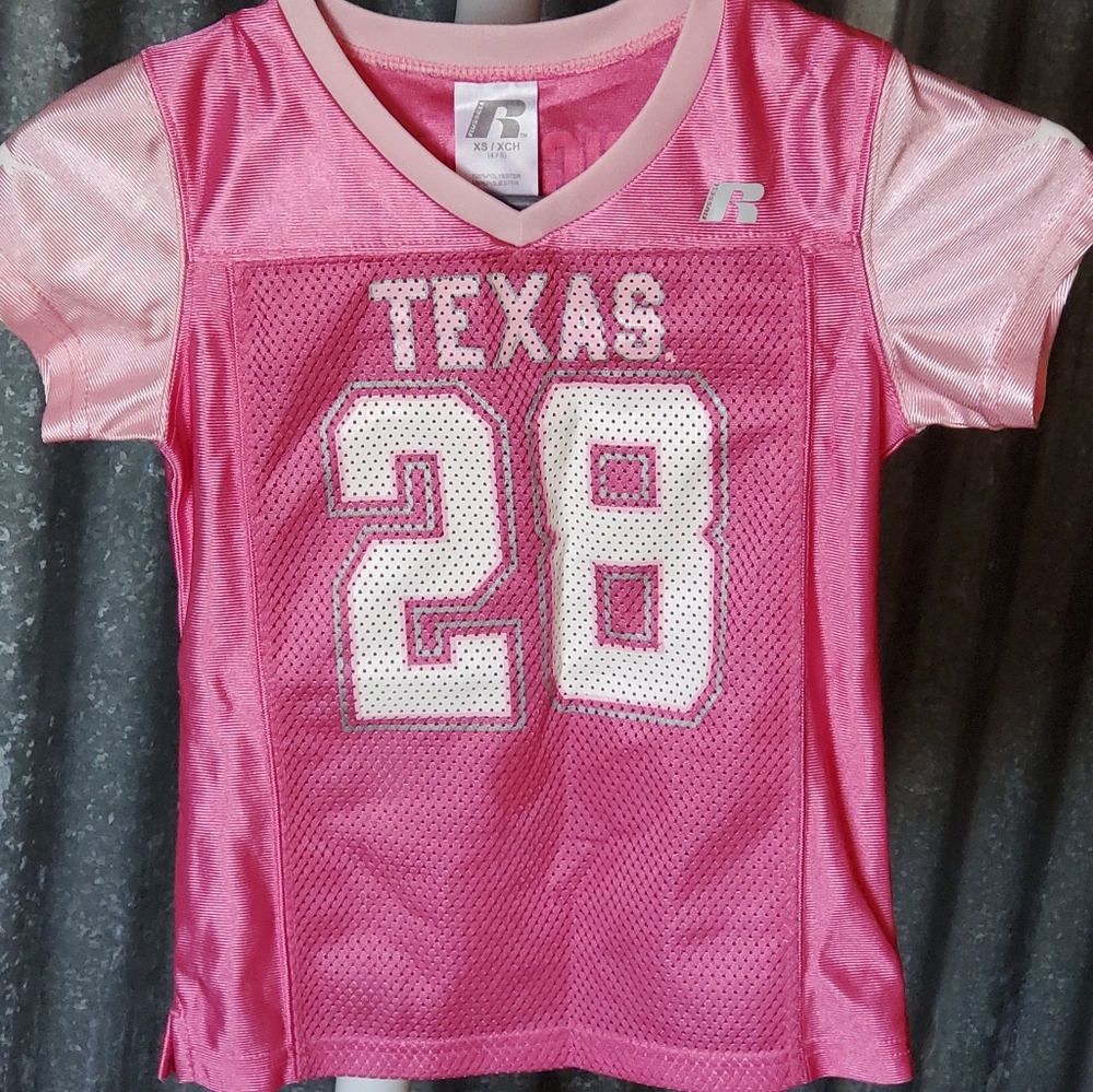 Texas Longhorns Girl's Football Jersey